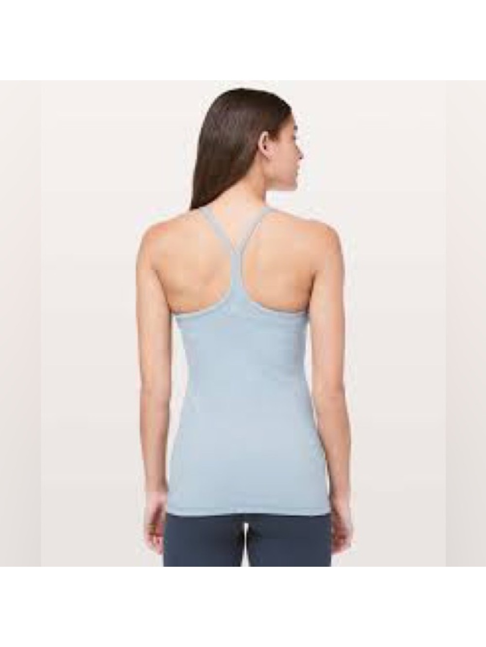 LuLuLemon Power Y Tank - Azure Blue